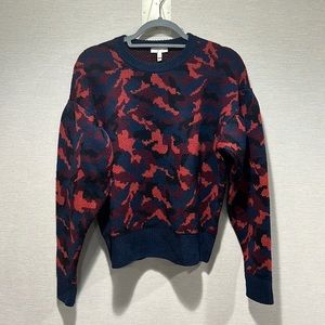Joie Crewneck Camo Sweater